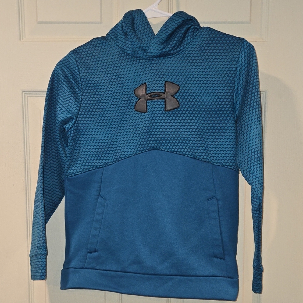 Under Armour Textured Teal Hoodie